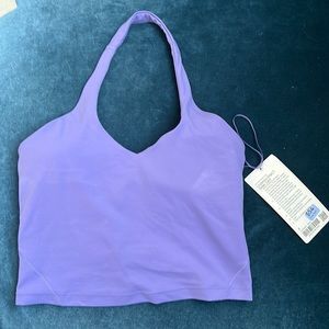 Lululemon align halter top 6 lilac purple lavender cropped